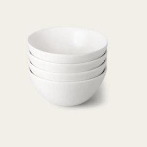 Breakfast Bowls - Semi Matte - Cloud White - Set of 4