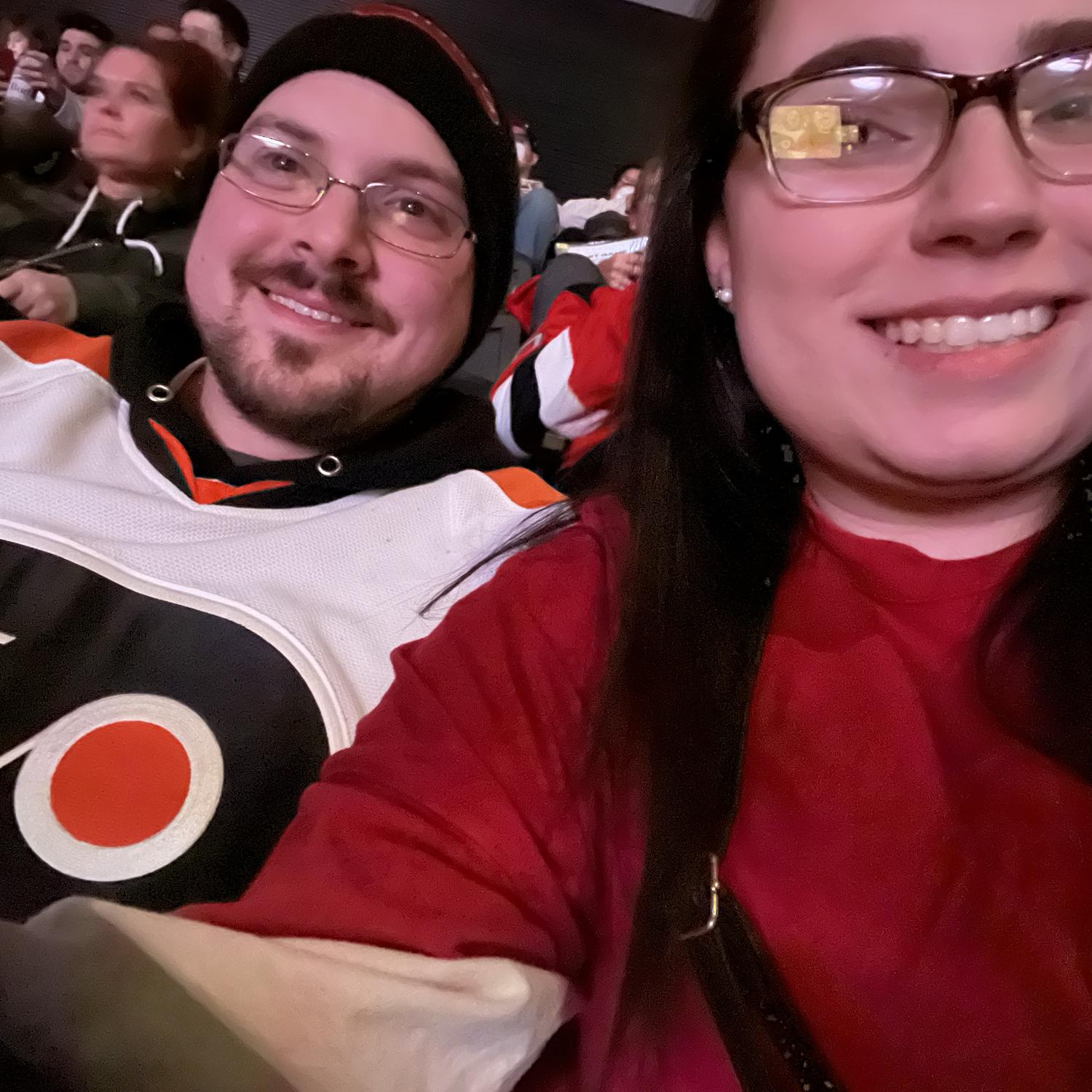 Second time to a hockey game! -2023