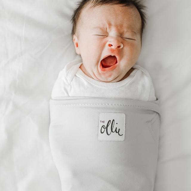 The Ollie Swaddle in Stone