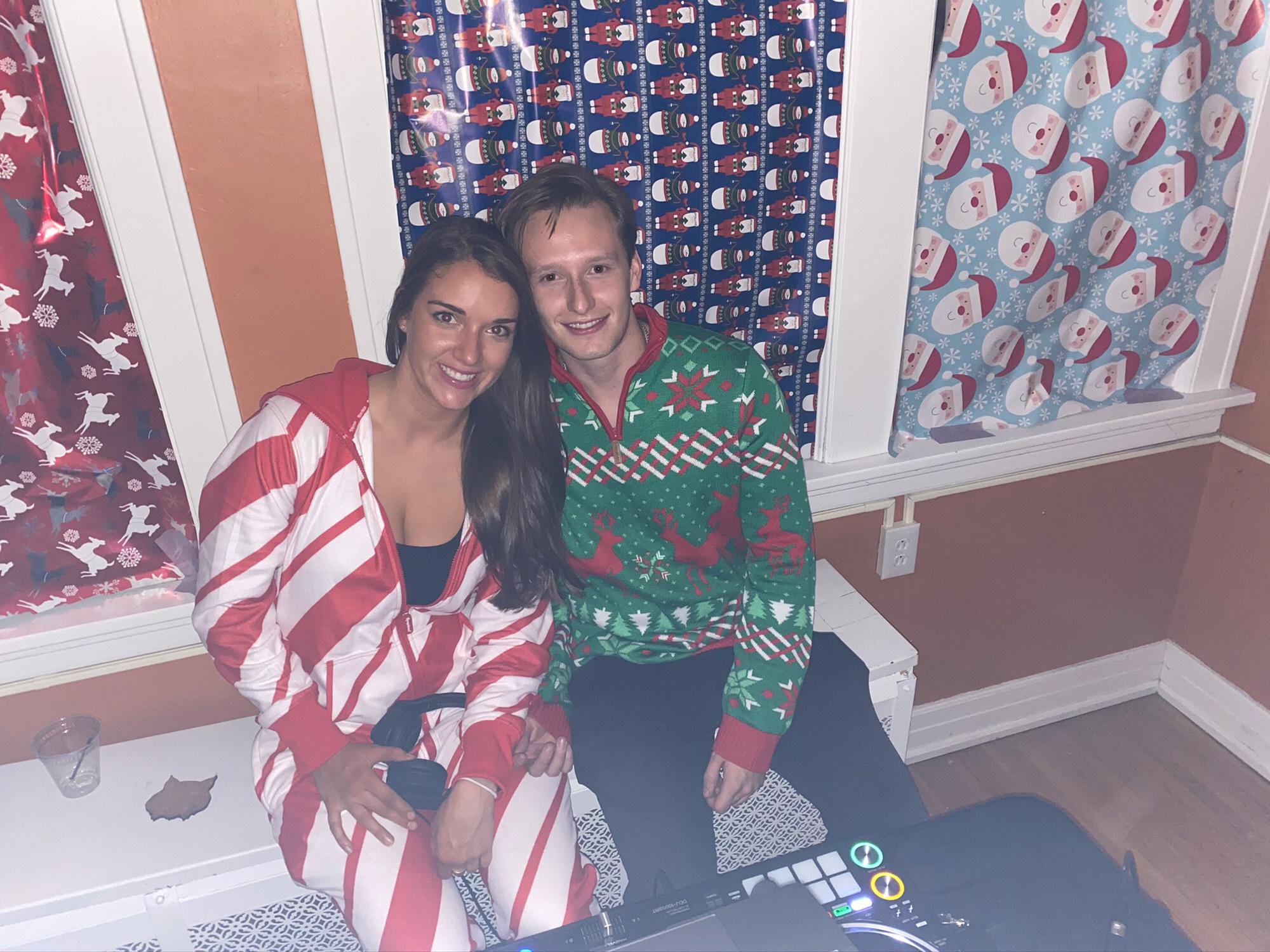 Our friend's Christmas party 2019 (Reilly DJed the party)
