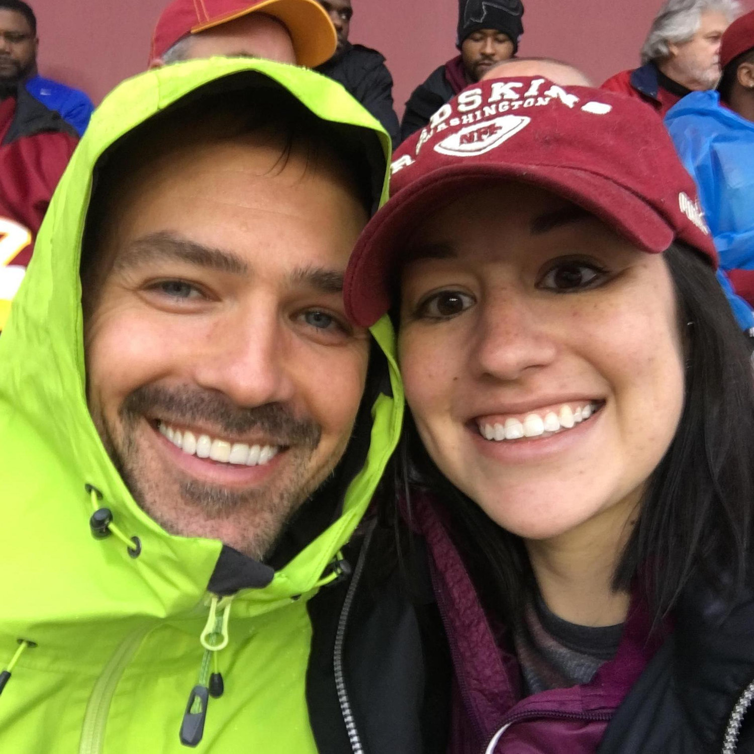 HTTR! Cheering on Brian's team.