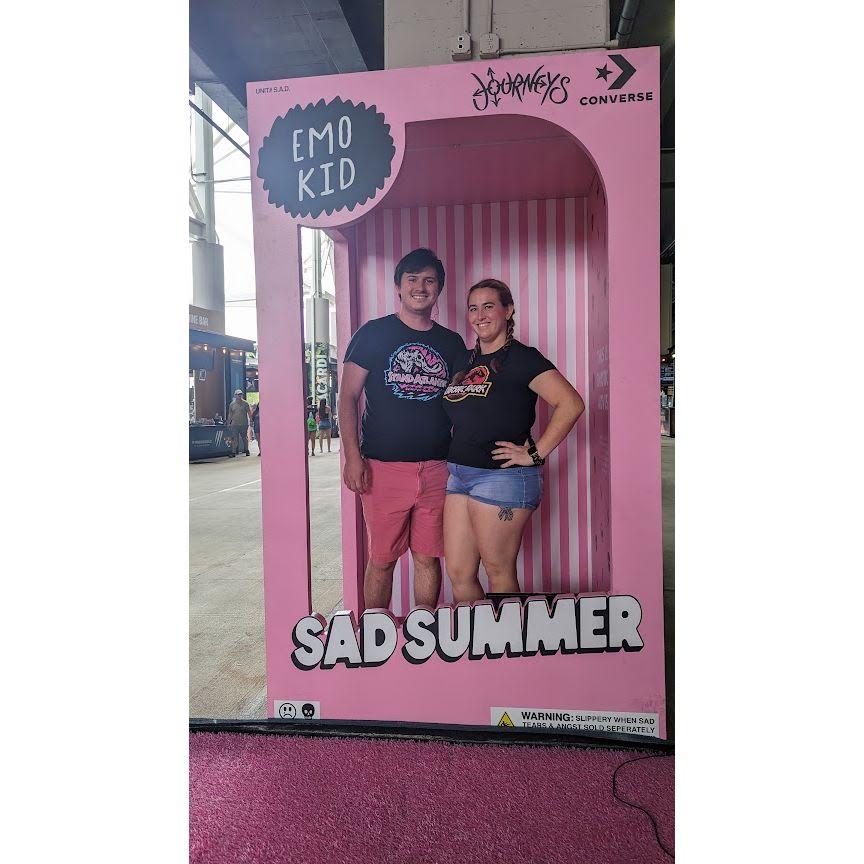 The first of many concerts together