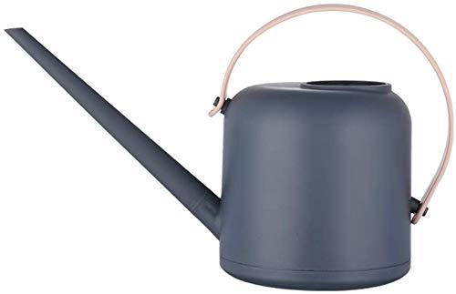 Watering Can, 1.7L Plastic Small Watering Can Indoor, Lightweight Long Mouth Watering Kettle Indoor Outdoor Home Office Gardening Plant Sprinkling Cans(Gray)