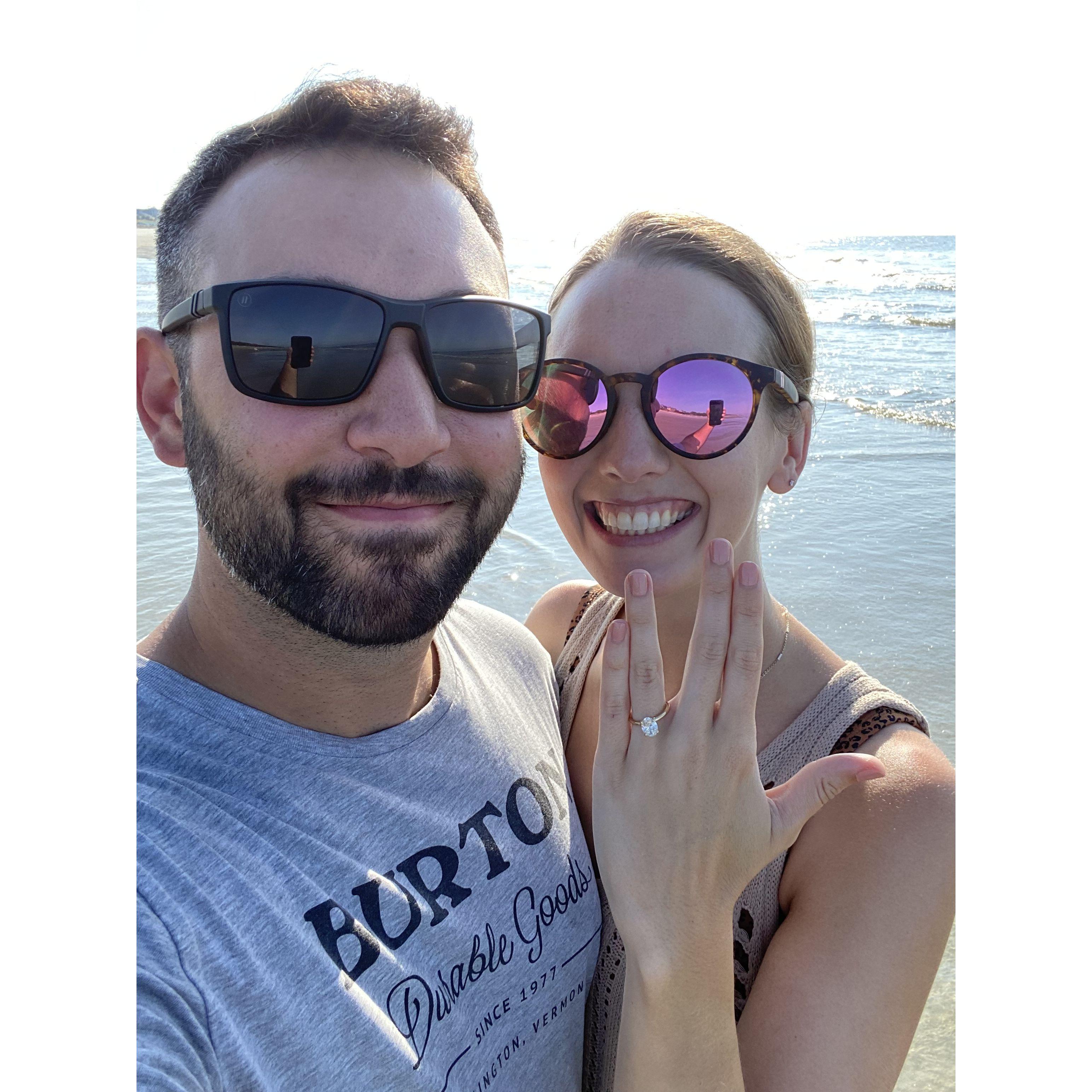 We got engaged, July 8, 2023!