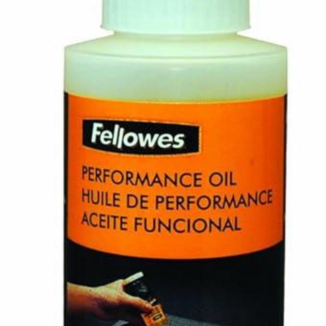 Fellowes Powershred Performance Shredder Oil, 16 oz. Extended Nozzle Bottle (3525010)