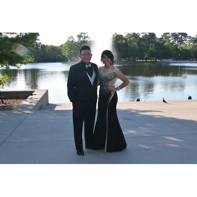 Her prom, May 2016