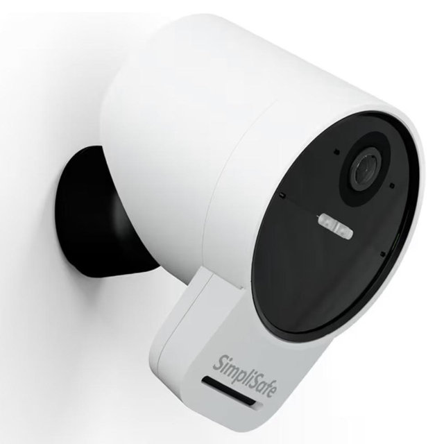 SimpliSafe Outdoor Security Camera Series 2, 1080p Wireless and Wired Home Security Camera - Compatible with Gen 3 System