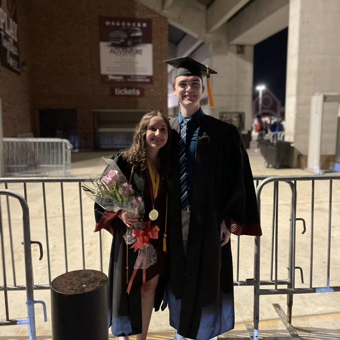 We graduated! April 2022