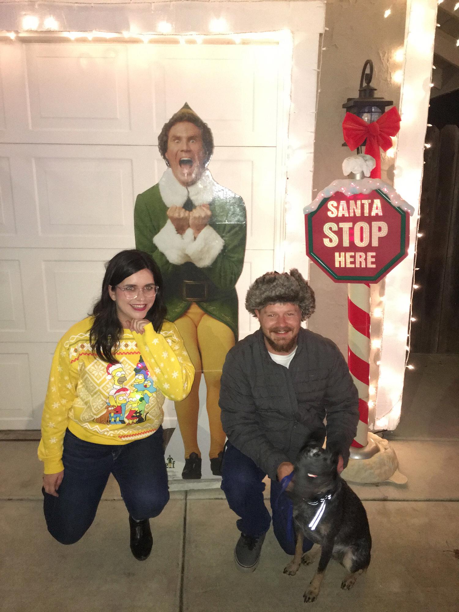 That time we met Buddy the elf