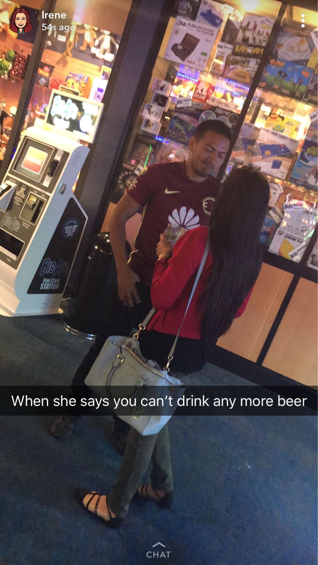 Jose's face every time Kimmy cuts him off