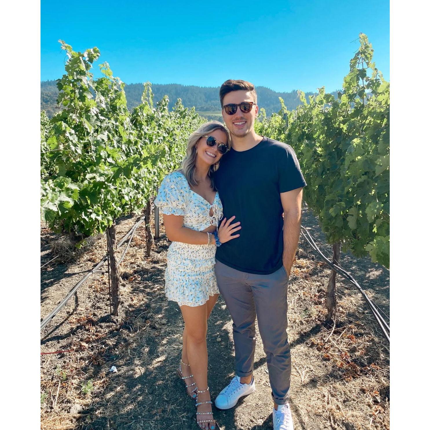 Visiting Napa Valley July 2021