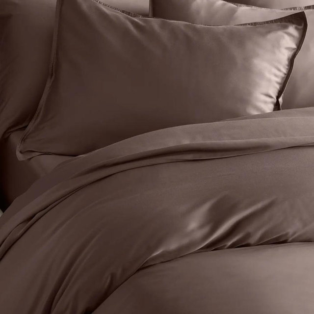 Organic Bamboo Viscose Deluxe Bedding Bundle- stone color, king size