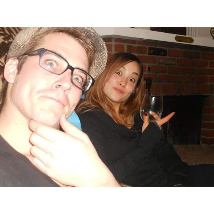 Possibly the first photo of us. Aspen, January 2011.