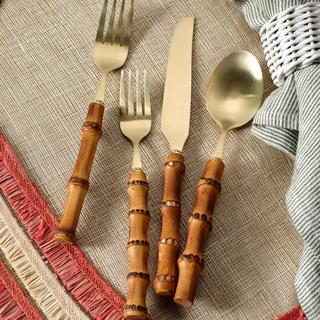 Zoya 5-Piece Flatware Set, Service for 1