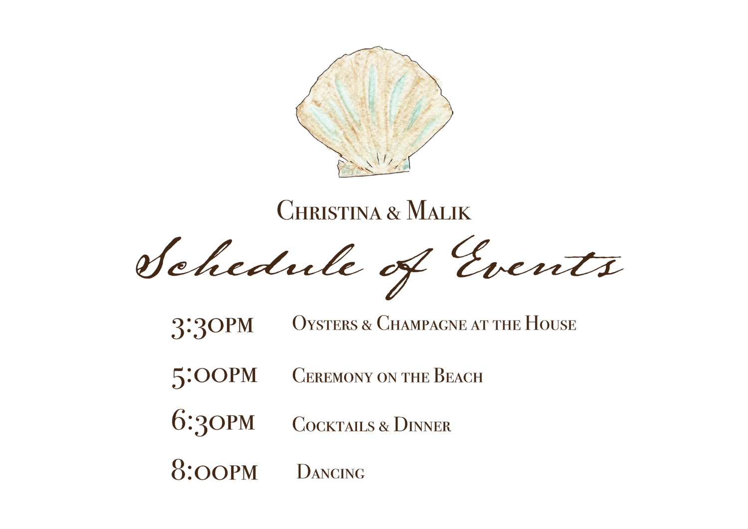 The Wedding Website of Christina Sours and Malik Jayawardena