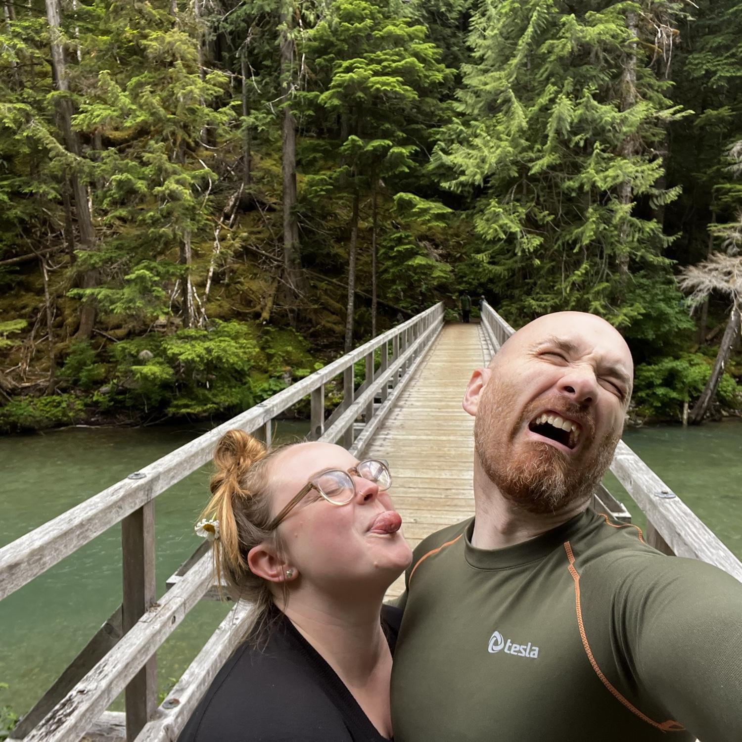 Ross Lake, our first camping trip together