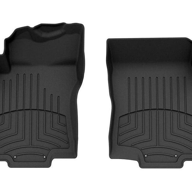 WeatherTech FloorLiner HP Custom Fit Floor Mats for Nissan Rogue - 1st Row (446301IM), Black