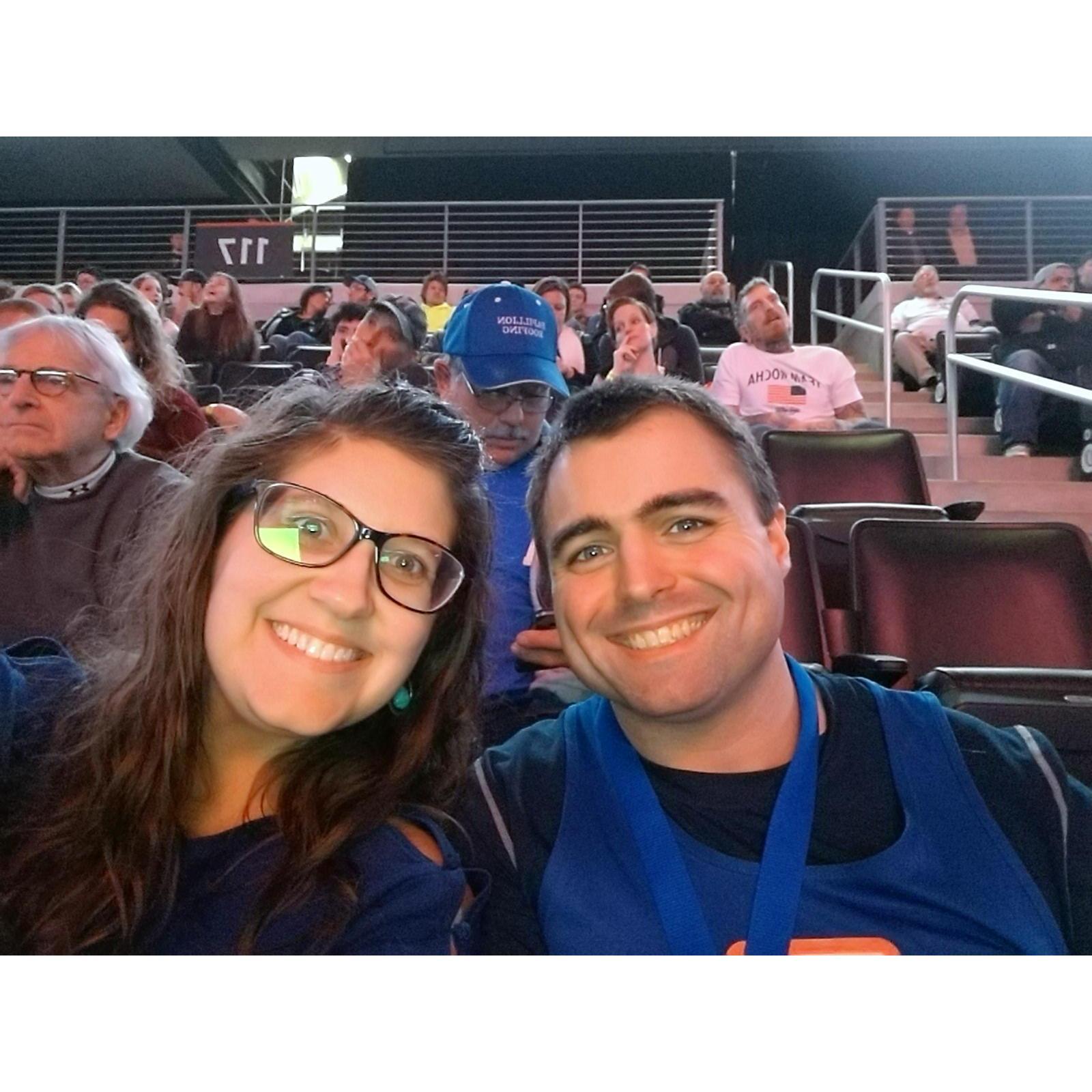 After Dillon's boxing victory! Nov 2019