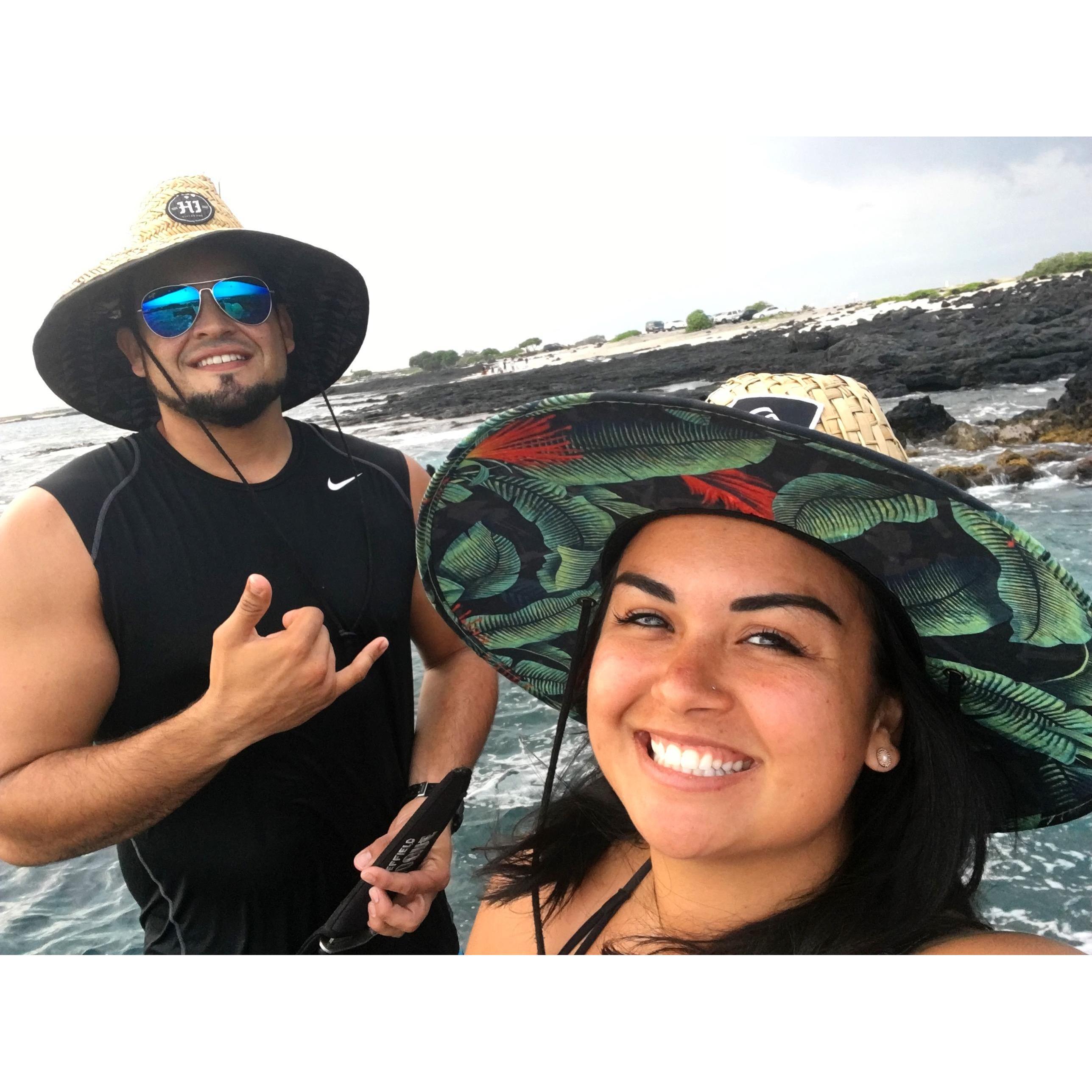 Love it when he takes us fishing!