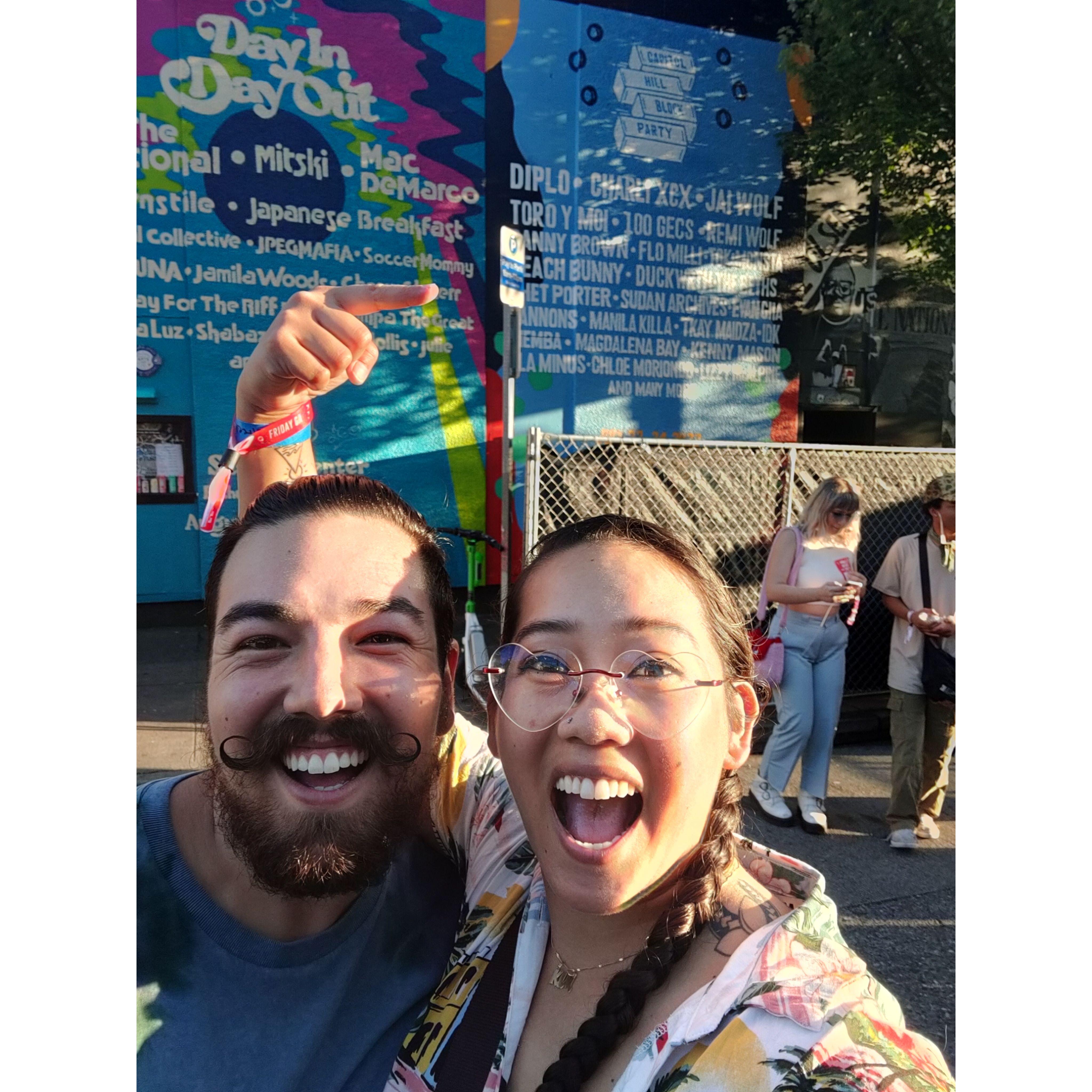 Our 2nd time volunteering at a Music Festival. Here we volunteered at the Capitol Hill Block Party in Seattle!