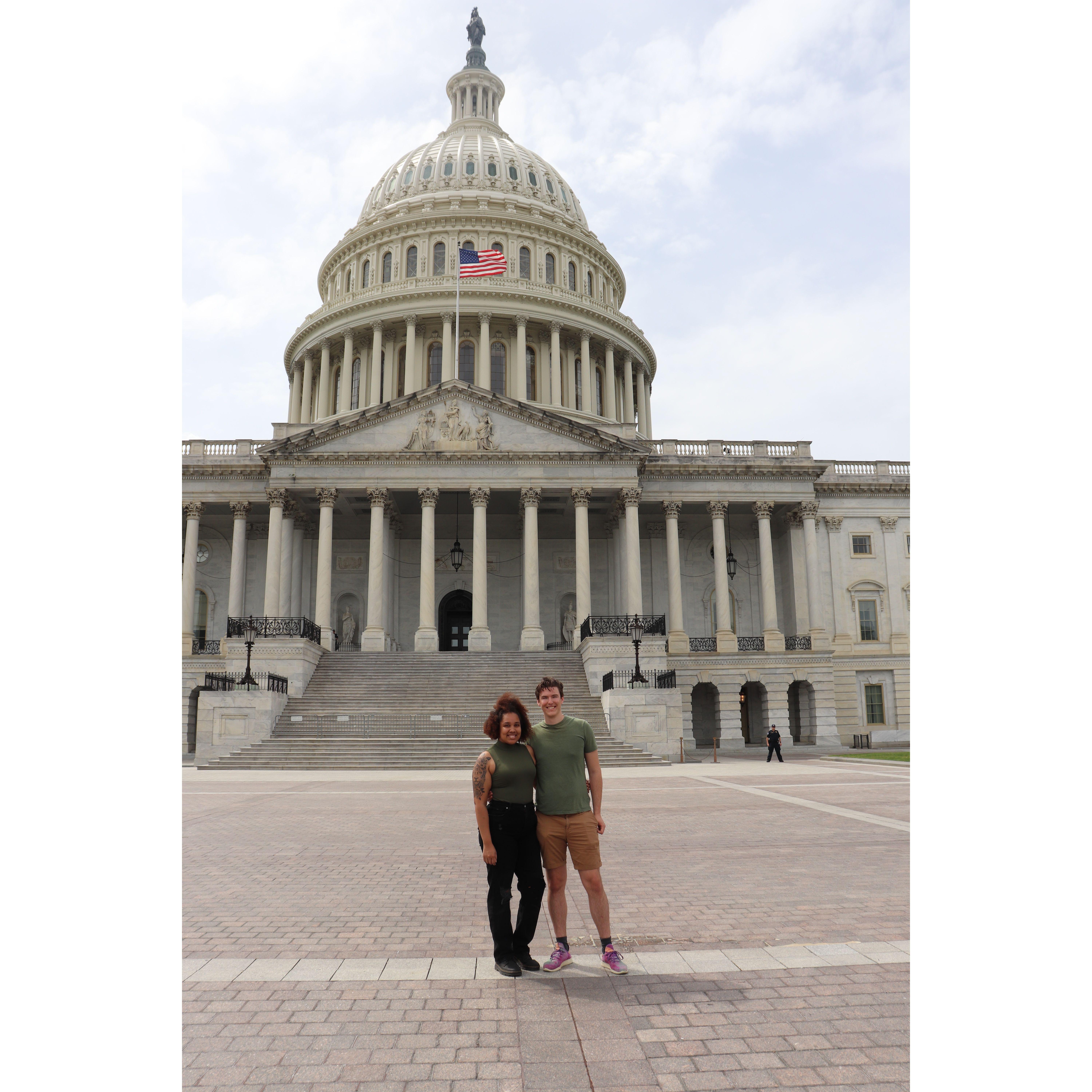 Visiting The Capitol