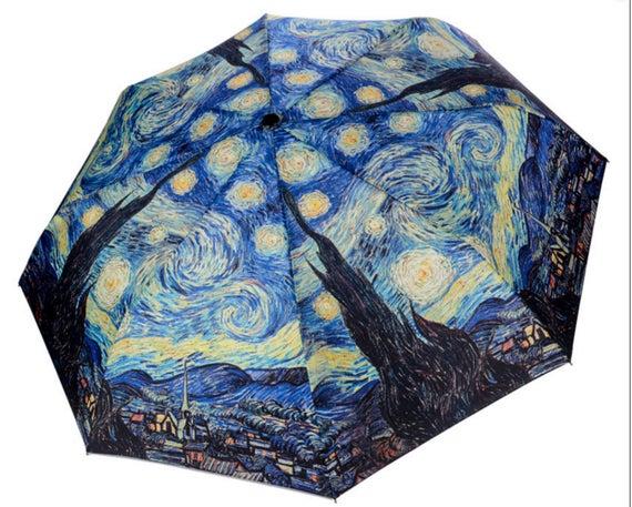 Umbrella Starry Night - Umbrella Starry Night. Vincent van Gogh
