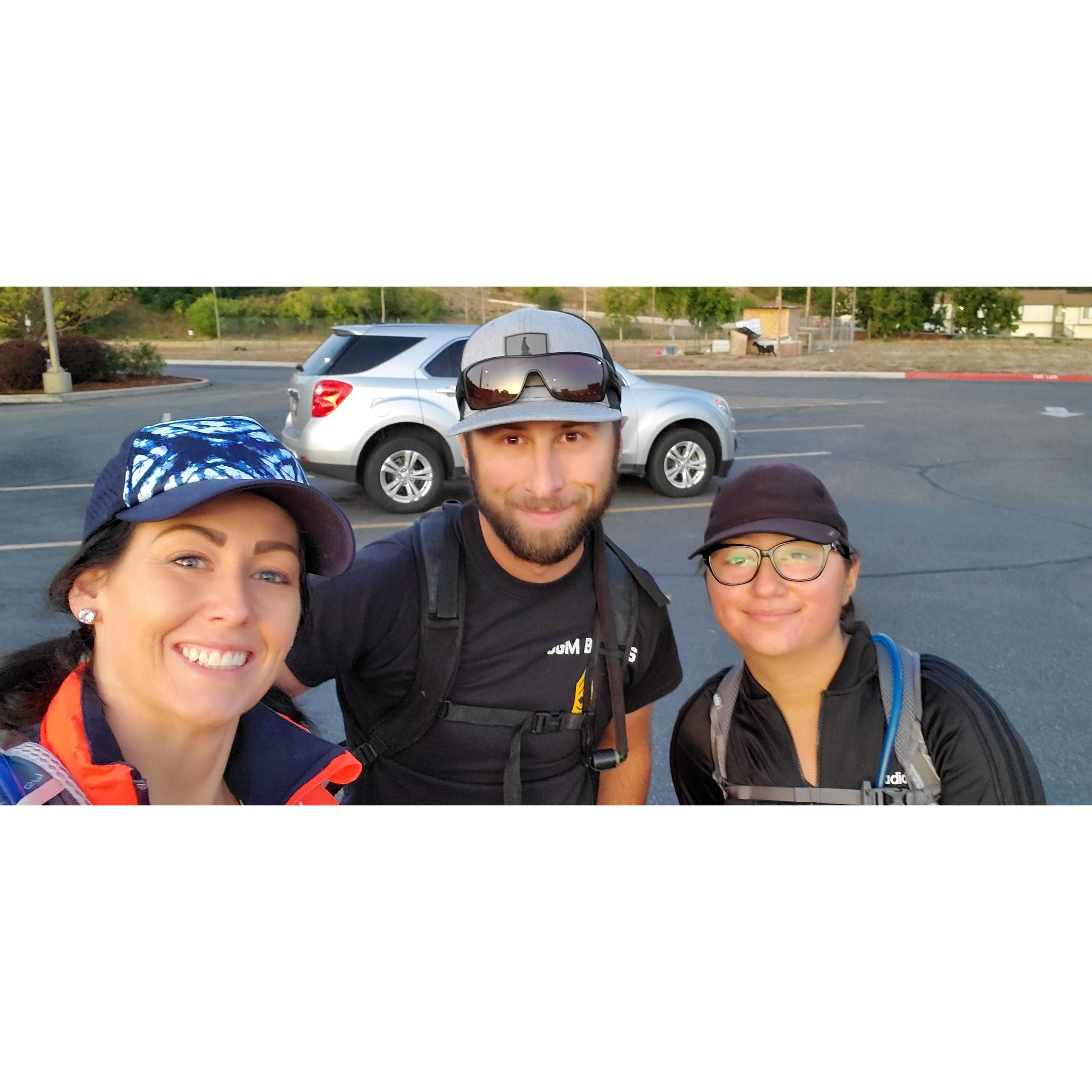 The day Ben got dragged around the city on a 22 mile ruck.