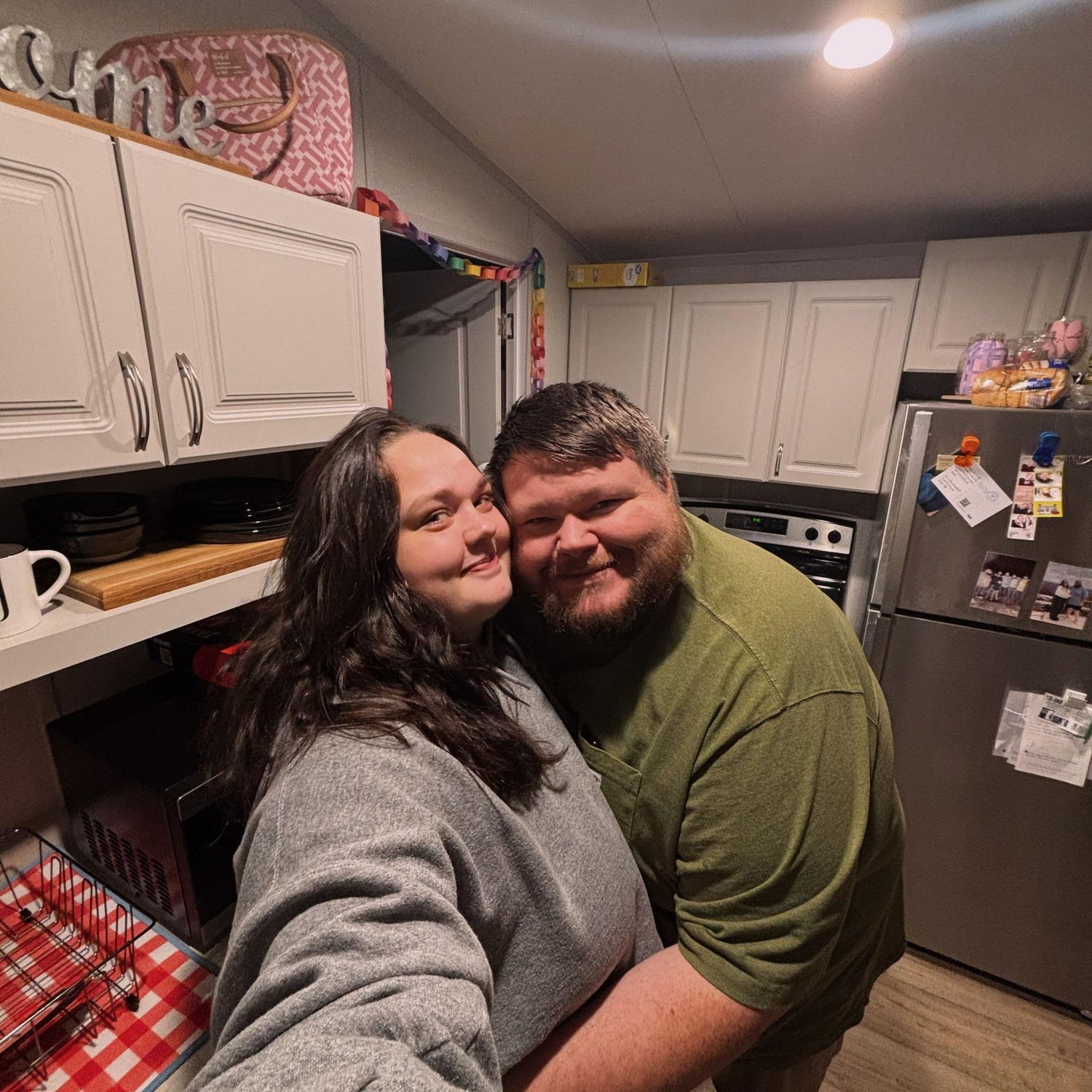Us in our home <3