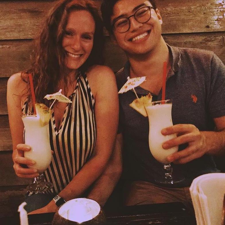 Getting drinks in Williamsburg