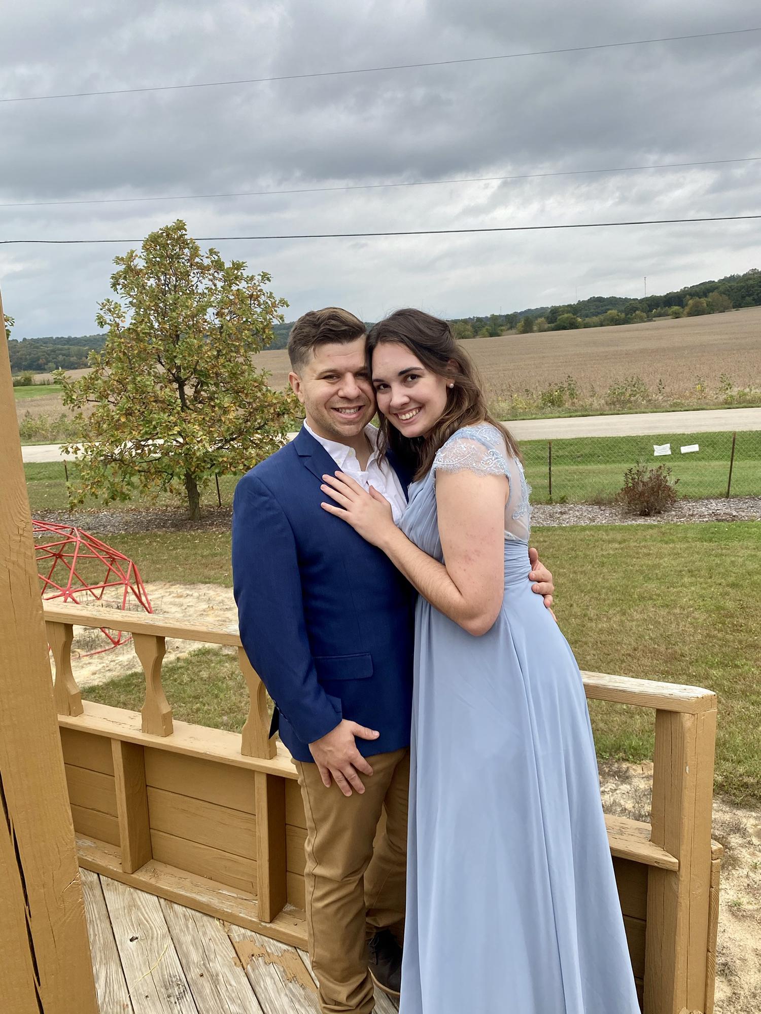 Joy (Matron of Honor) and Dan Leffingwell’s wedding reception in Sparta, WI! September 2020.