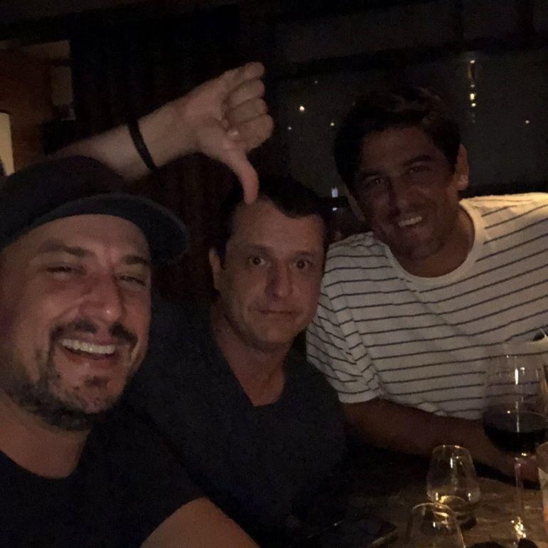 Tony's picture evidence of the night we met