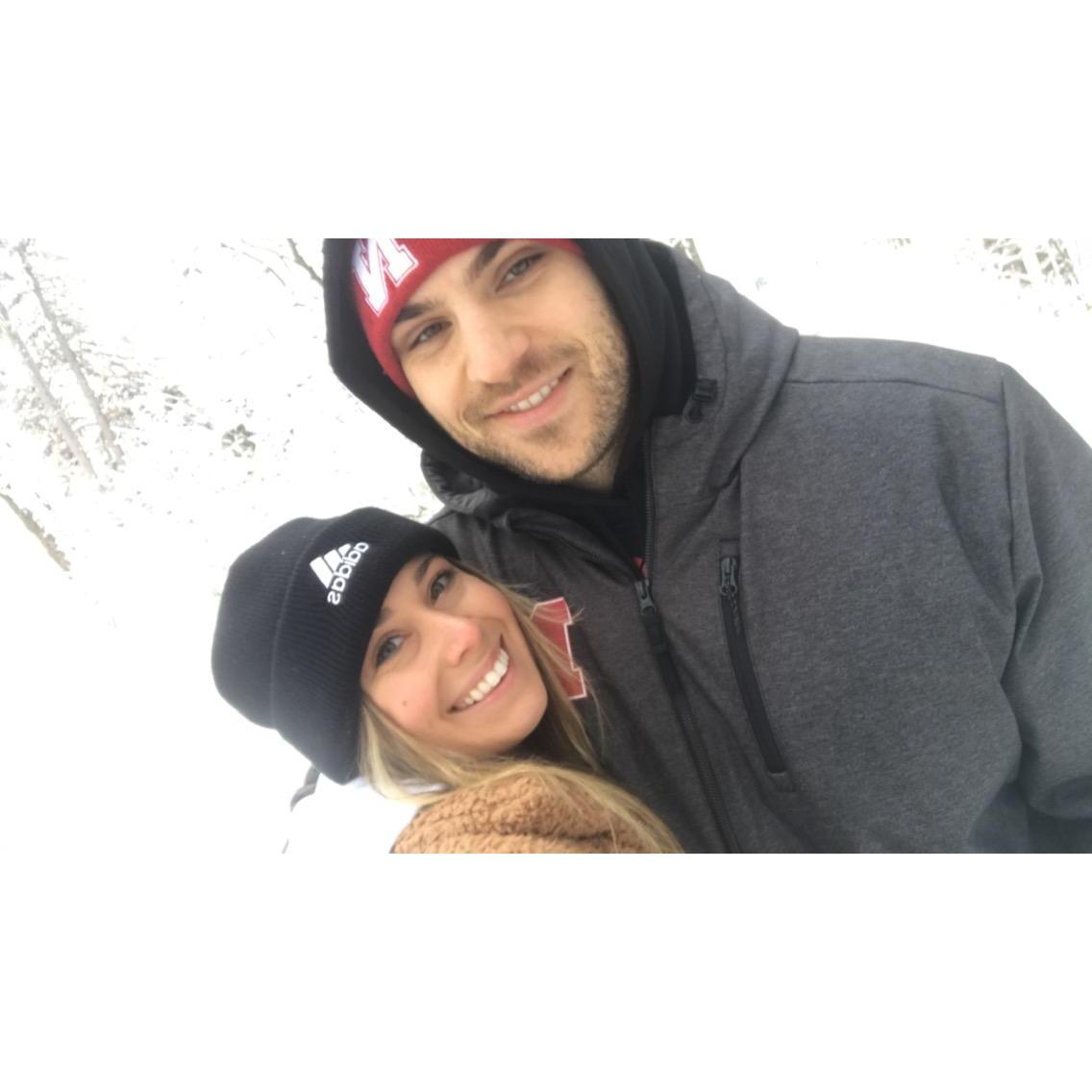Our first picture together.