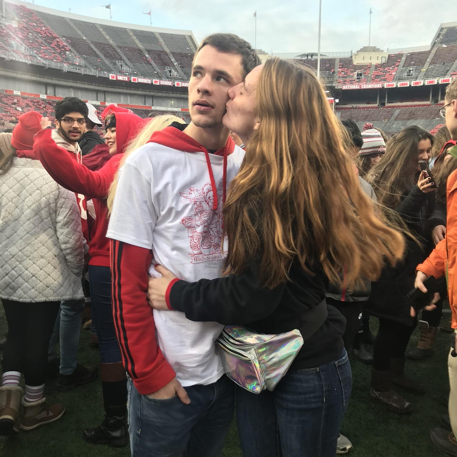 While we loved going to every football game, our favorite was seeing *ichigan lose (twice)! Go Bucks!