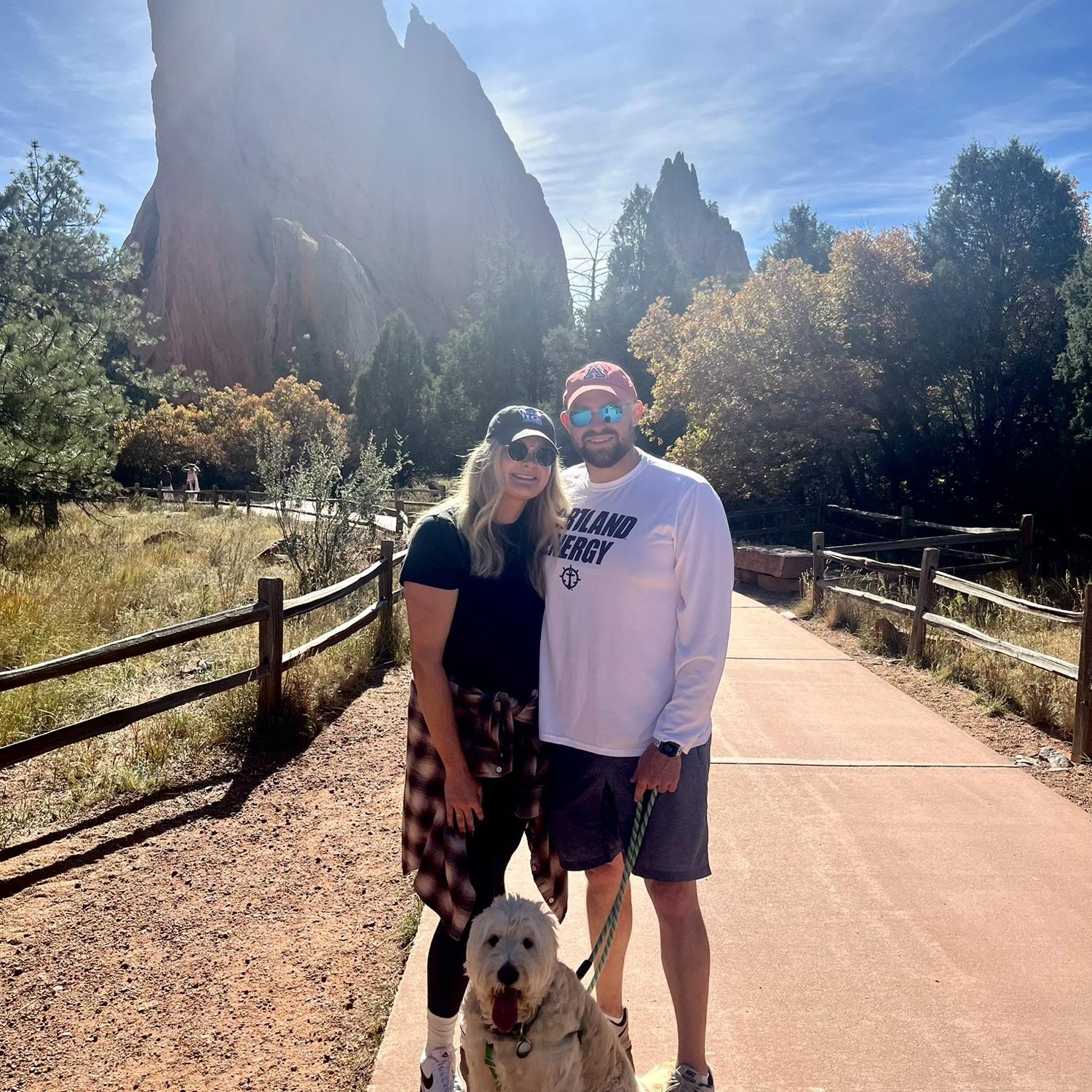 Allie's first trip to visit Jerred in Colorado and meet Dempsey.