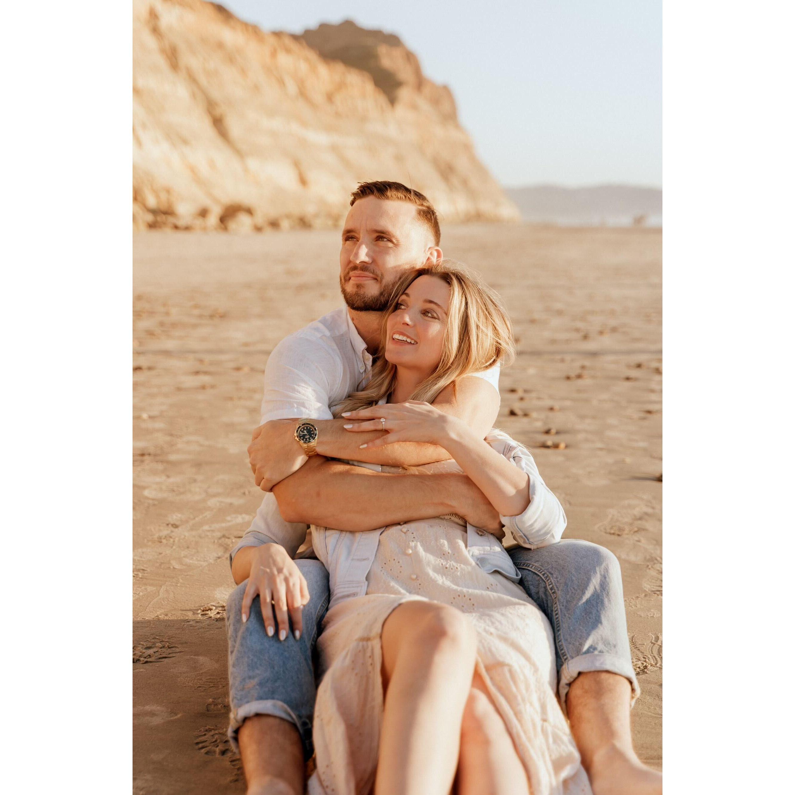 Feb. 2022 
Engagement Session on the beach