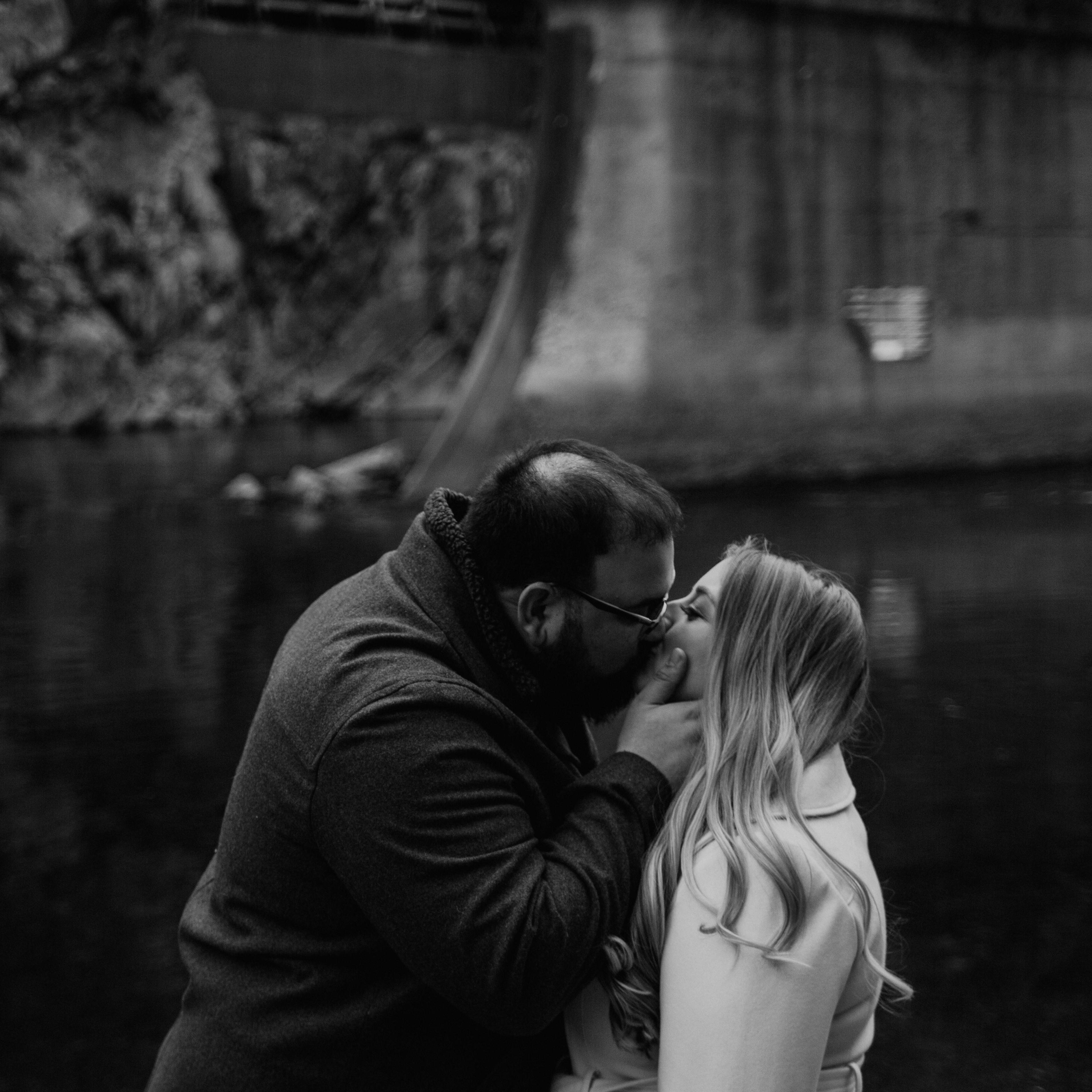 Engagement photo taken at Glen Onoko State Park
-Kristy Hoadley Photography