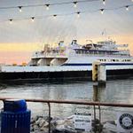 Grain On The Rocks Restaurant, Outdoor Waterfront Bar, at Lewes Ferry Terminal