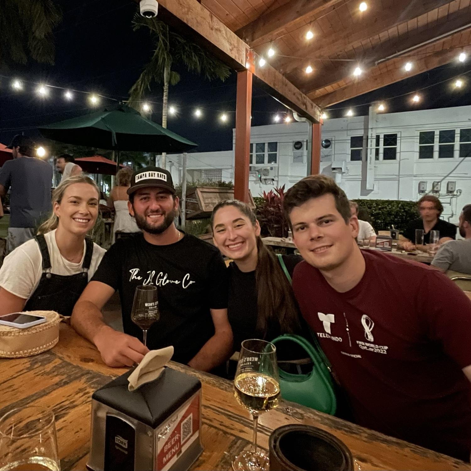 Kate & Maarten visiting us in St. Pete - 2023