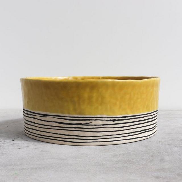 Pinched Serving Bowl - Daybreak