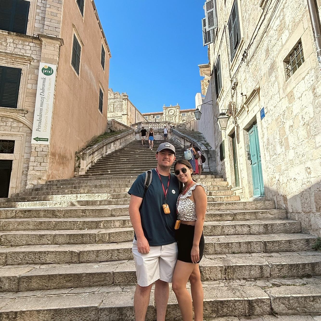Us in Dubrovnik, Croatia