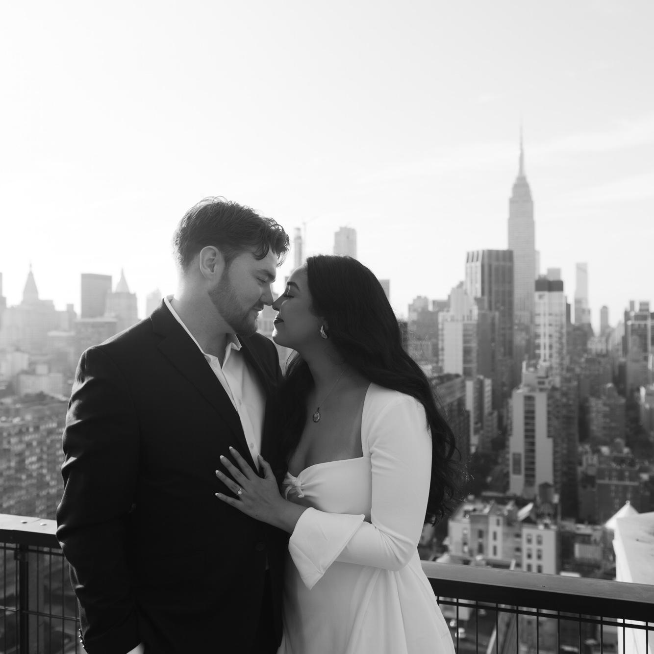 Engagement photos in NYC🌃