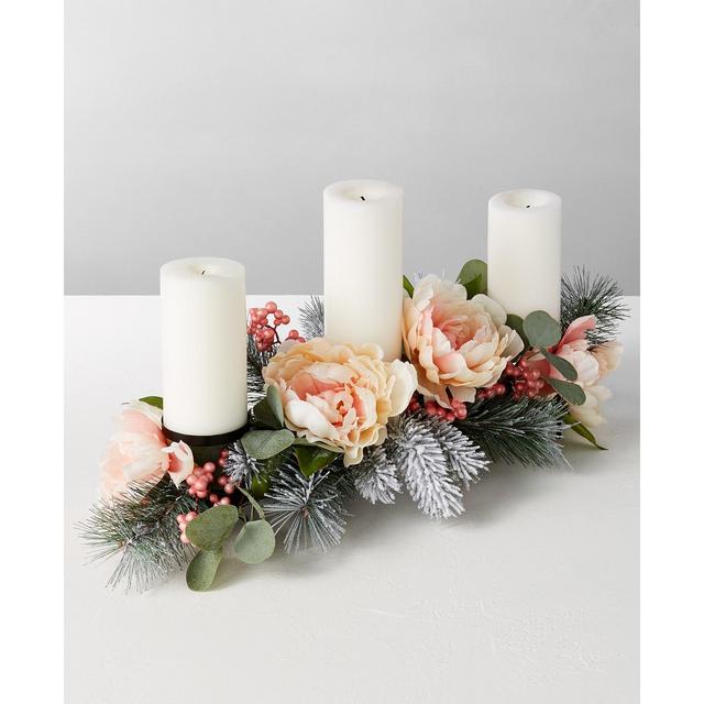 Martha Stewart Collection Royal Blush Artificial Centerpiece, Created for Macy's