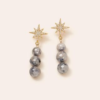 Serefina x Zola Starburst Beaded Earrings
