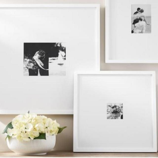 Wood Gallery Oversized Mat Frames (White | 8x10)