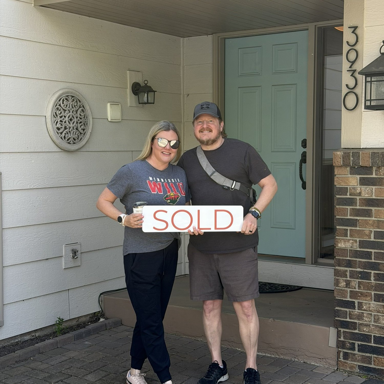 Our first home purchase together.