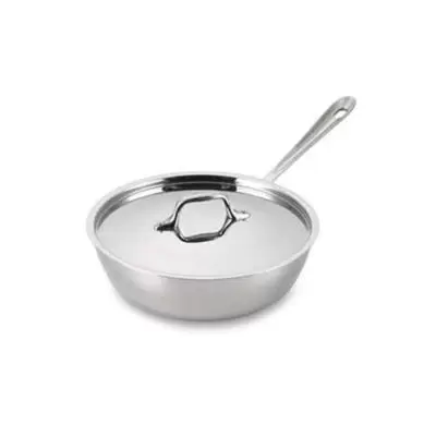 All-Clad Stainless Steel 2 qt. Covered Saucier