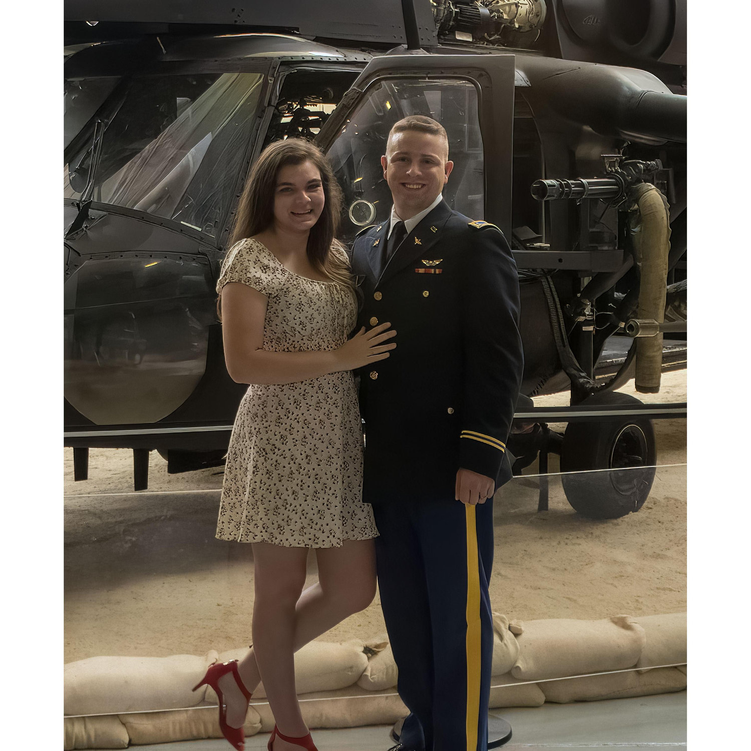 Chase's Aviation Graduation.