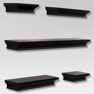Traditional Shelf Set 5pc - Black - Threshold™