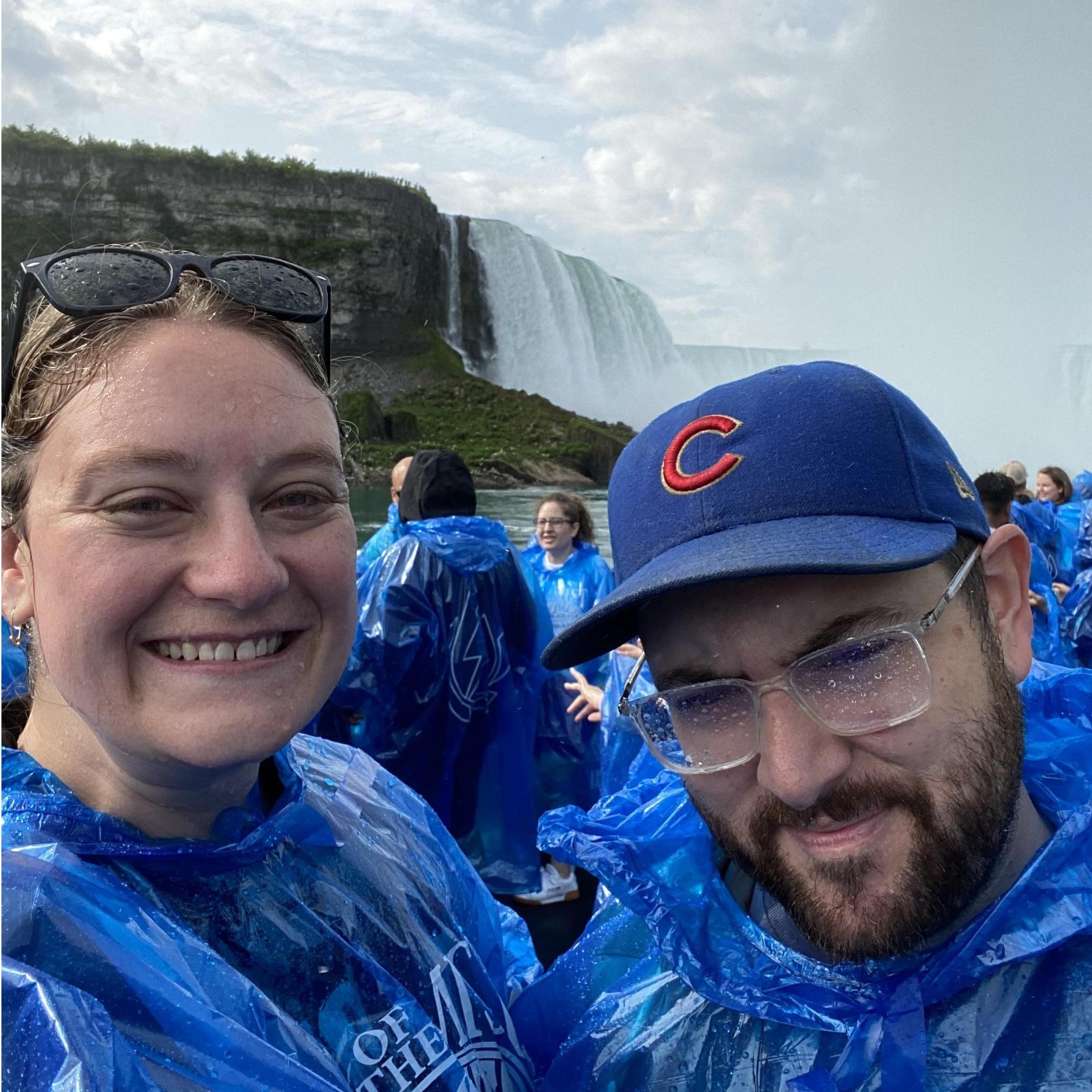 Niagara Falls, NY on July 3, 2021. Nick loved The Maid of the Mist.