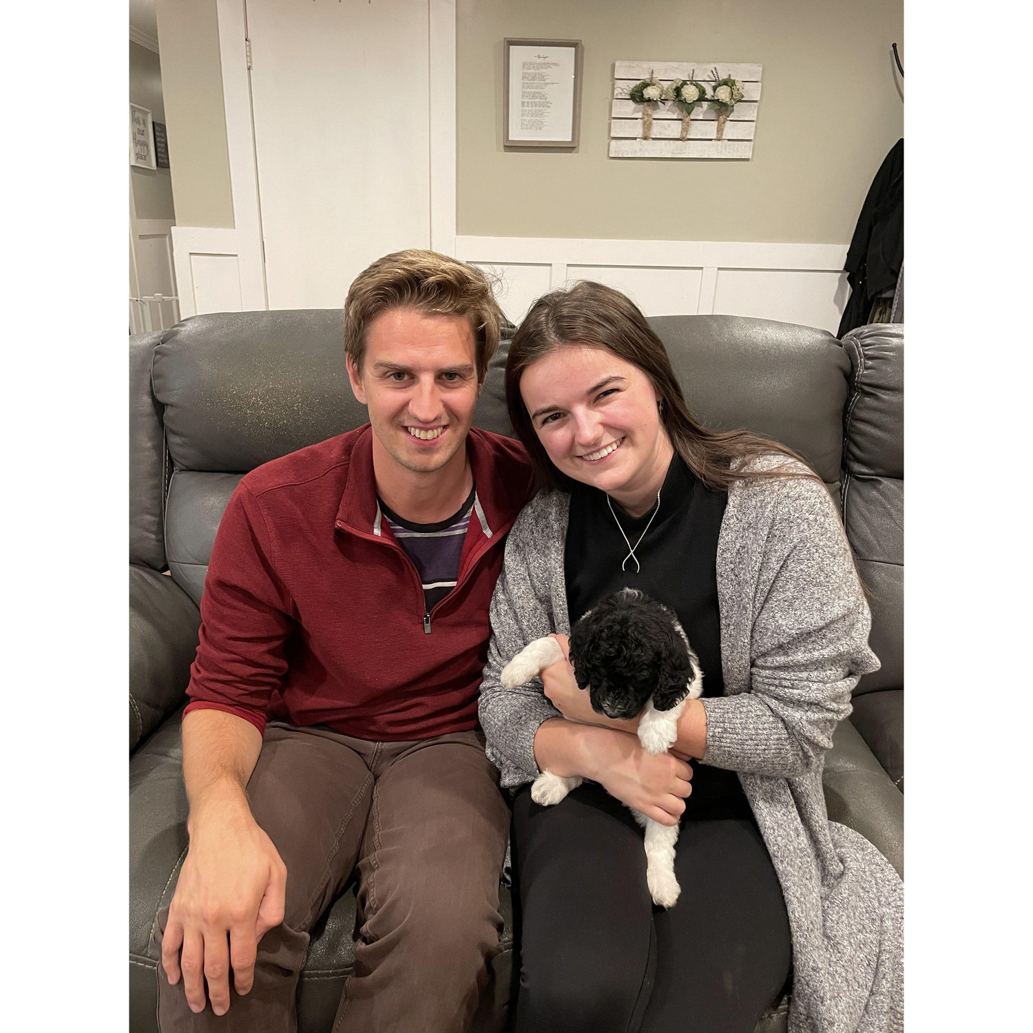 Meeting Maizey for the first time!